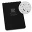 Rite In The Rain Top Spiral Bound Notebook 4 X 6 50 Sheet Grey/Black